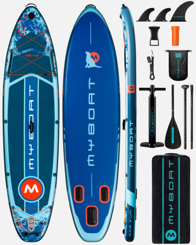 StandUp MyBoat DOG Fun Paddle Board Anti-slip plek voorop de Sup