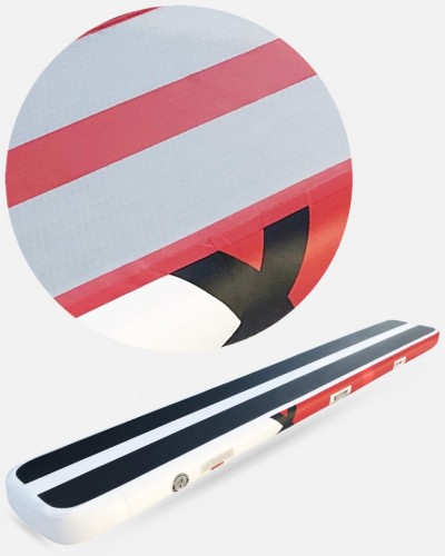 YouAre Air Turnbalk AirTrack gym Airbeam 15x50x360 cm rood