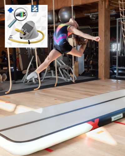 YouAreAir Turnmat — AirTrack Pro 4.0 | 3m | Opblaasbare mat pomp