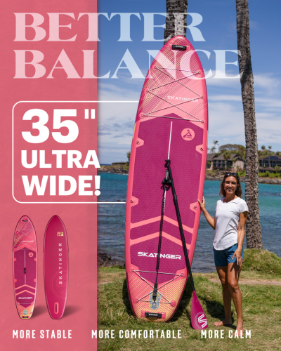XL All-round Skatinger Stand-Up Paddle board 2 personen brede Sup